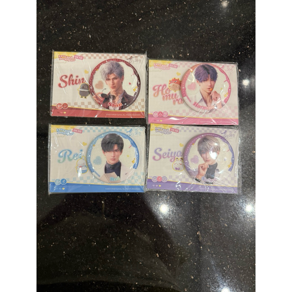 พินตัวละคร Love and Deepspace Sylus Rafayel Zayne Xavier