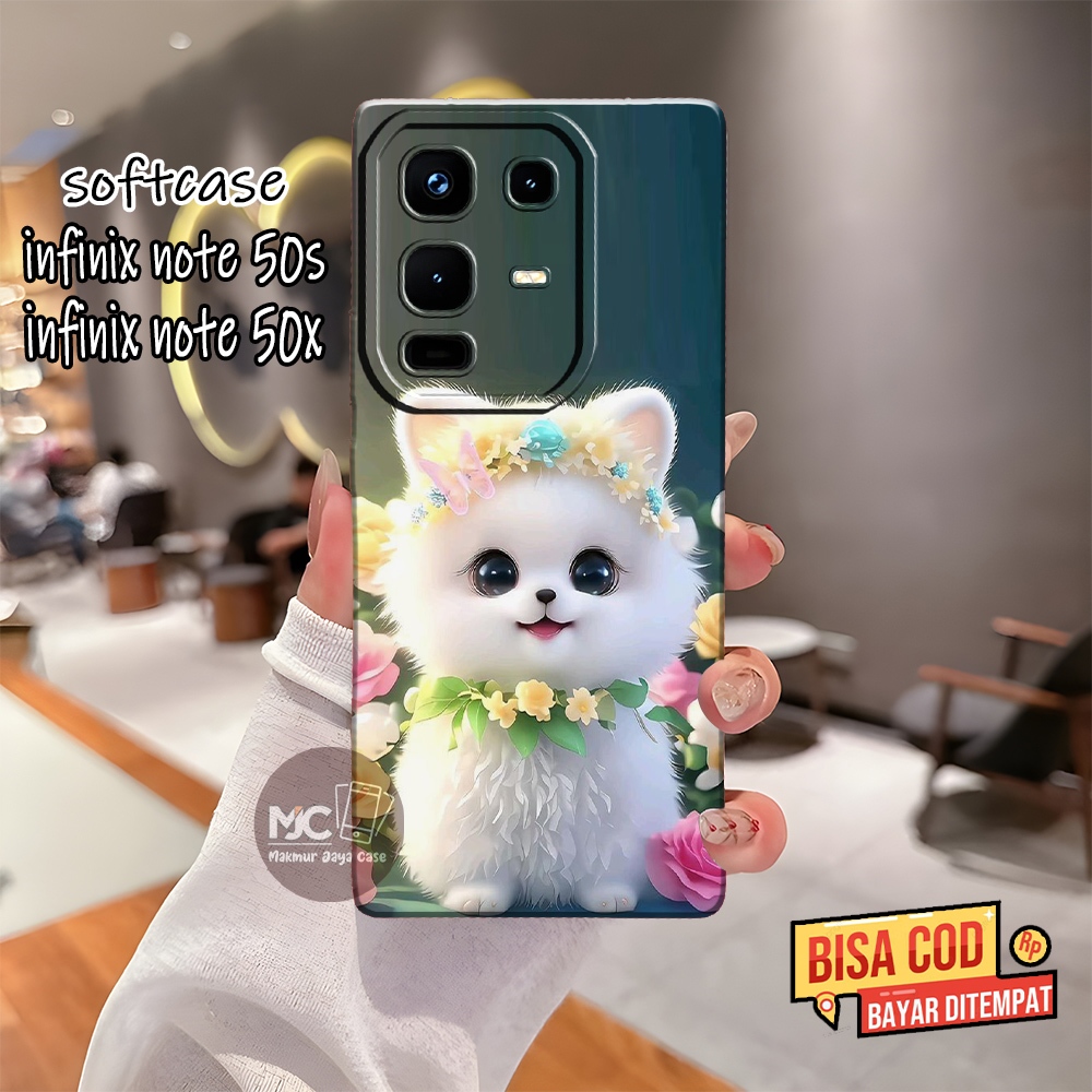 CASE INFINIX NOTE 50S NOTE 50X NOTE 50 NOTE 50 PRO LATEST - FASHION CASE - SOFTCASE PROCAMERA - MOTI