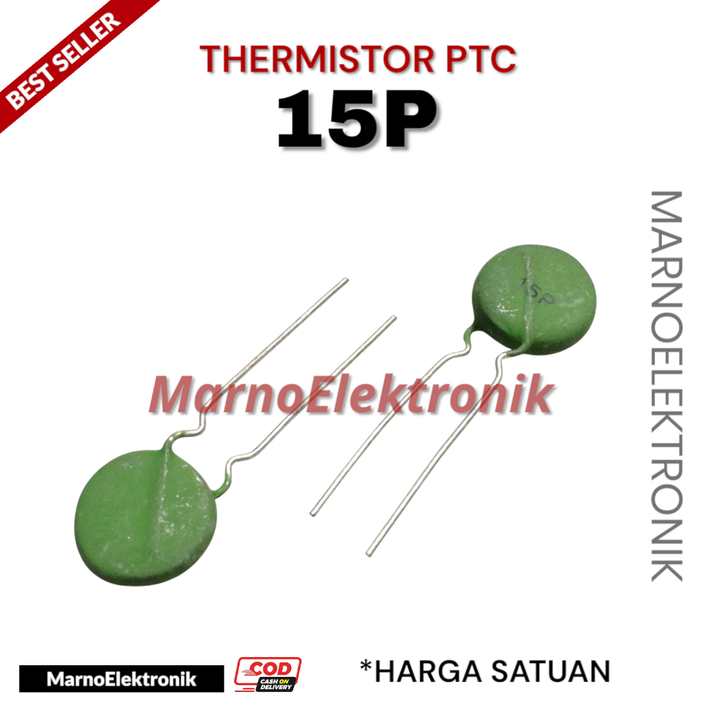 HIJAU PTC THERMISTOR 15P 16P สีเขียว PTC TERMISTOR ORIGINAL