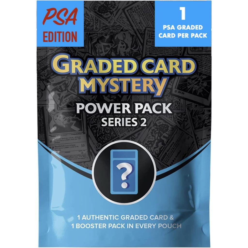 Zoo Packs PSA Graded Card Mystery Power Pack - PSA Series 2-1 PSA Graded Card & 1 Sealed Booster Pac