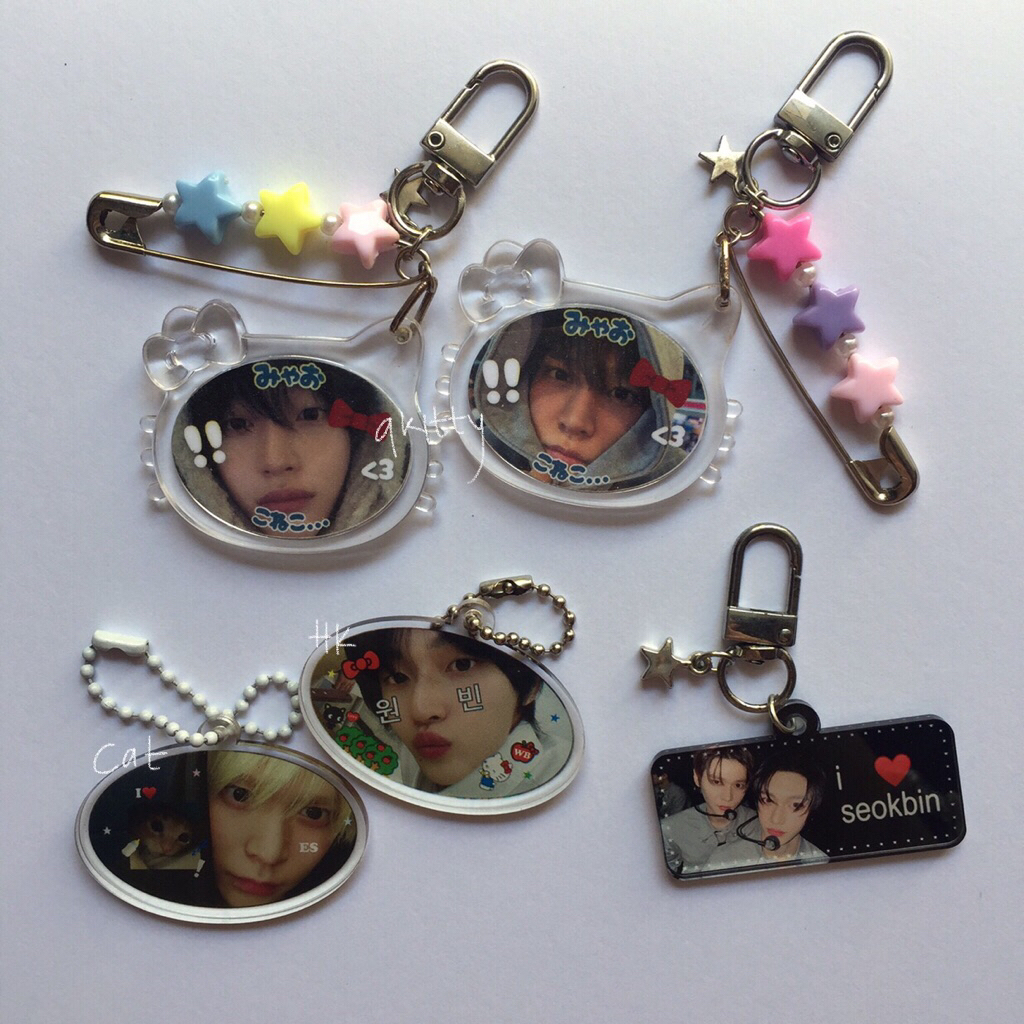 Riize eunseok wonbin พวงกุญแจ