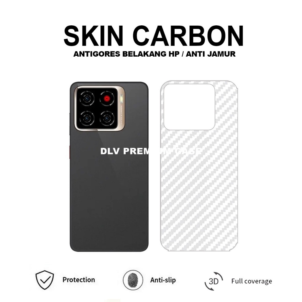 NUBIA A56 NUBIA A36 SKIN CARBON TRANSPARENT ANTI-SCRATCH BACK NUBIA A56 NUBIA A36 SCB1