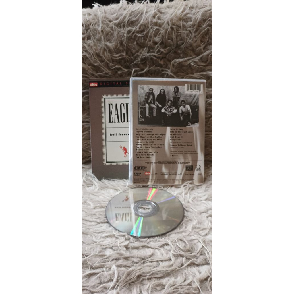 EAGLEA HELL FREEZES OVER DVD CASSETTE