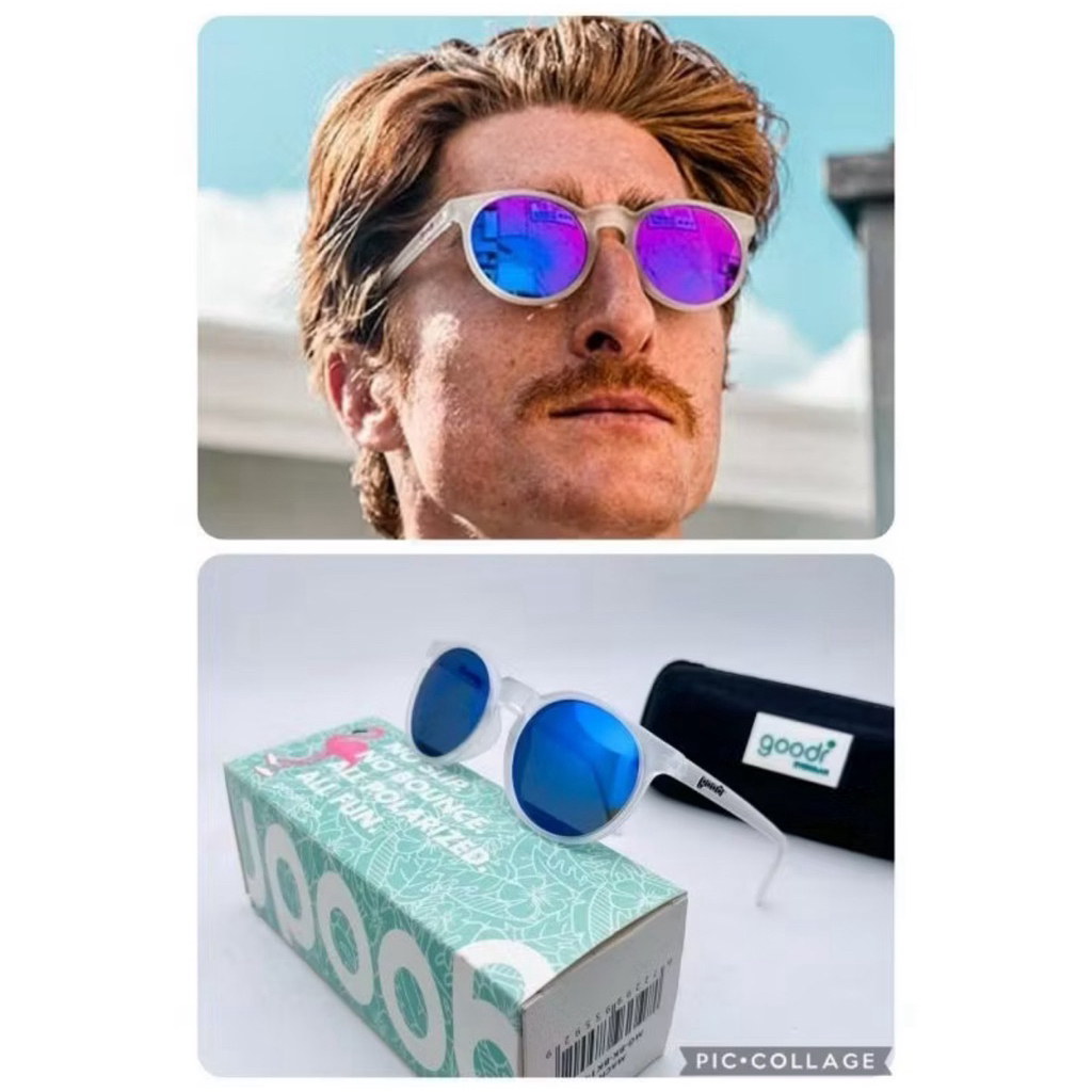 CIRCLE GS SPORT GLASSES แว่นตาสําหรับผู้ชายและผู้หญิง เลนส์ป้องกันรังสียูวี POLARIZED ANTI-GLARE LEN