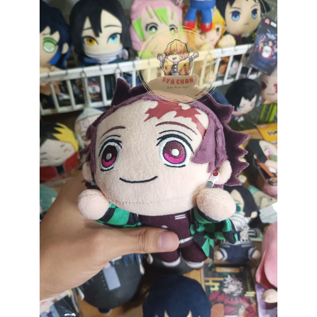 Tanjiro Kamado Nesoberi พวงกุญแจตุ๊กตา Anime Demon Slayer