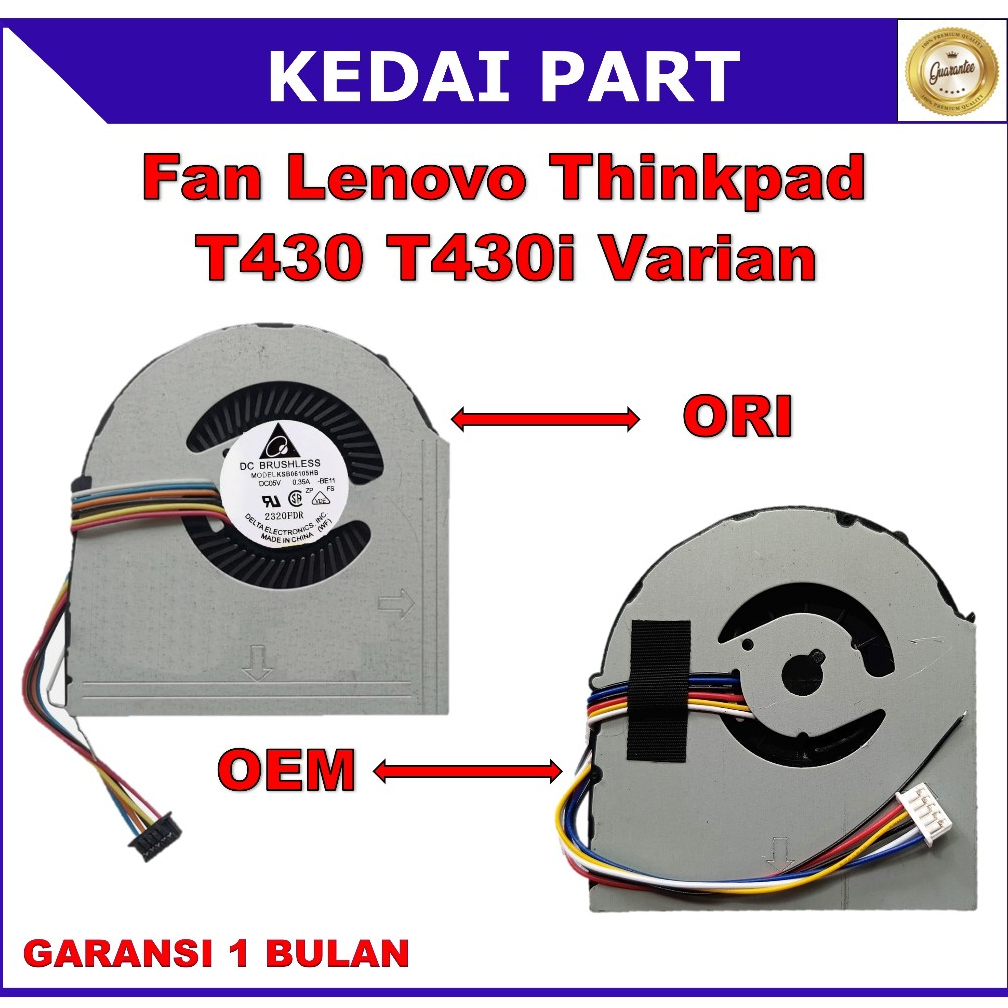 พัดลม Lenovo Thinkpad T430 T430i OEM ORI OEM