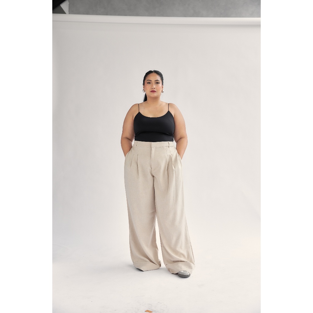 **CAT.REJECT** MINE KIND - BOSS PANTS IVORY