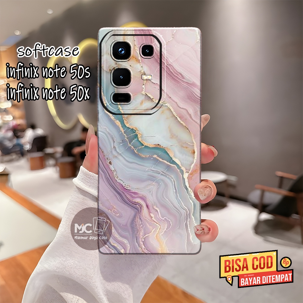 CASE INFINIX NOTE 50S NOTE 50X NOTE 50 NOTE 50 PRO LATEST - FASHION CASE - SOFTCASE PROCAMERA - MOTI