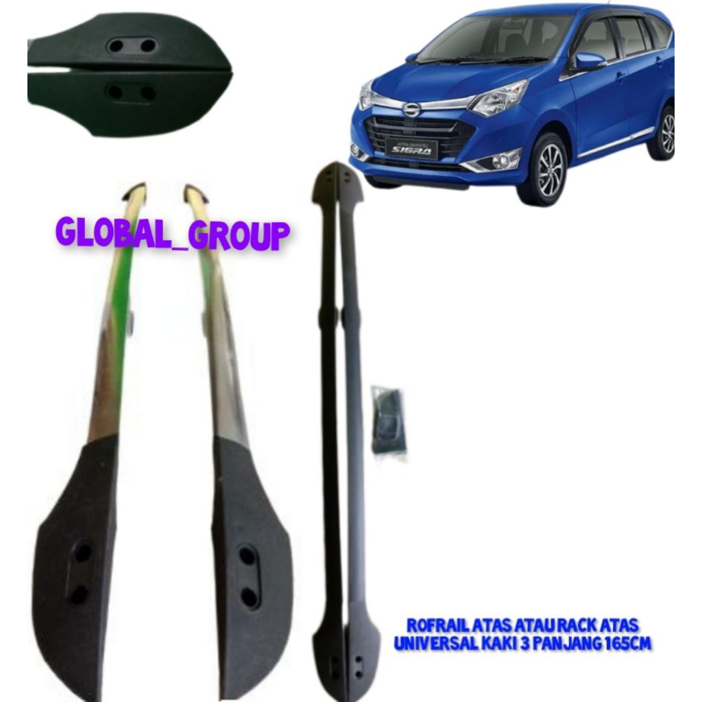 ROOF RAIL SIGRA TOP RACK / รถ ROOF RAIL 3 ขา