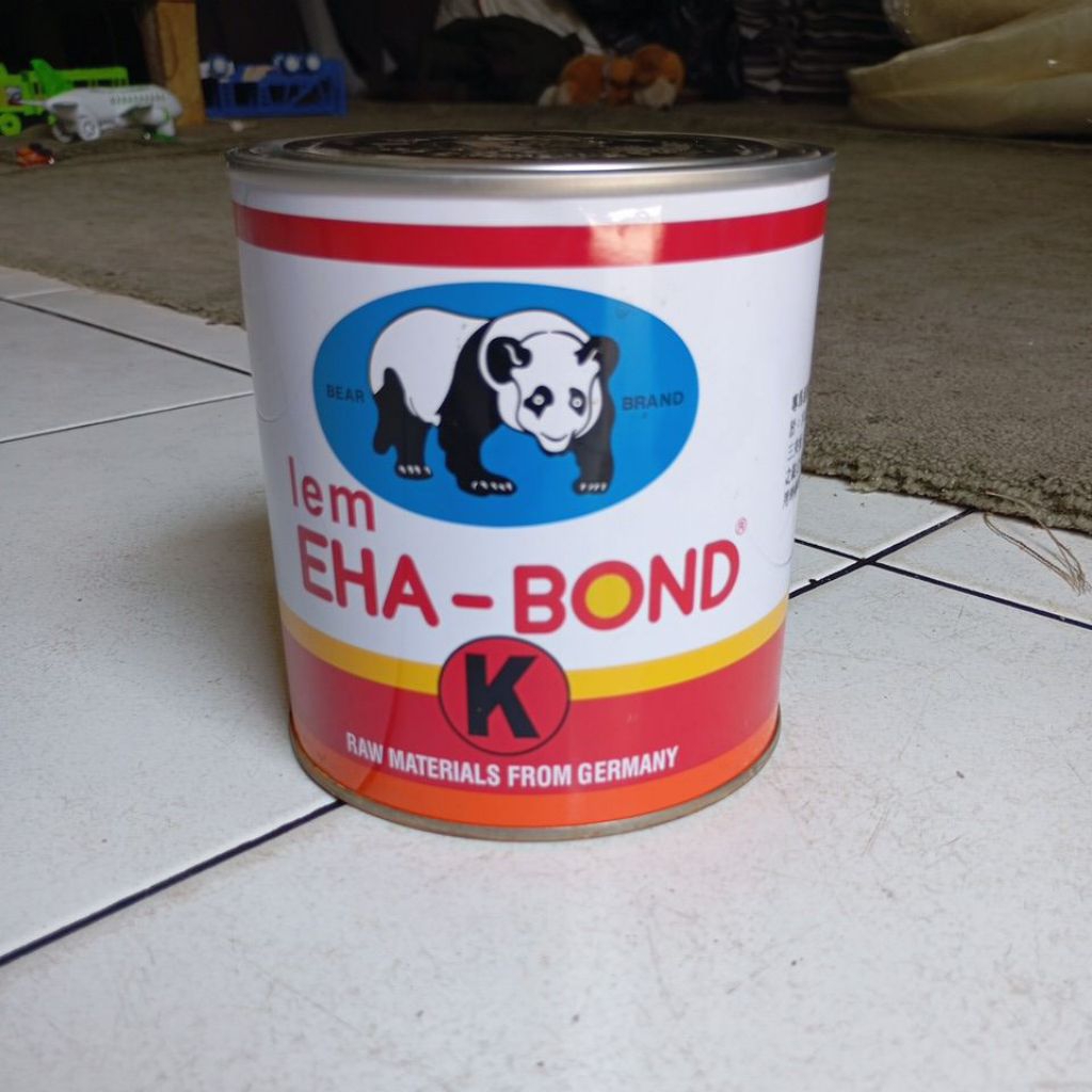 EHA-BOND 0.95 Liter กาวสีเหลืองอเนกประสงค์ กาวโฟมติดเบาะมอเตอร์ไซค์