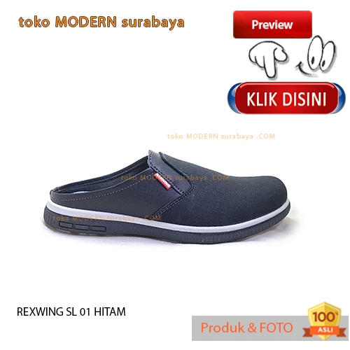 REXWING SL 01 & SL 02 รองเท้าลําลองผู้ชายรองเท้าสไลด์