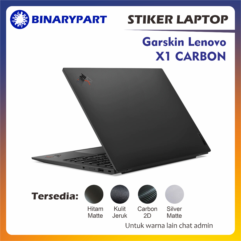 (2) Garskin - Lenovo Thinkpad X1 Series CARBON GEN 7 / GEN 8 / GEN 9 / GEN 10 / X1 EXTREME สติ๊กเกอร