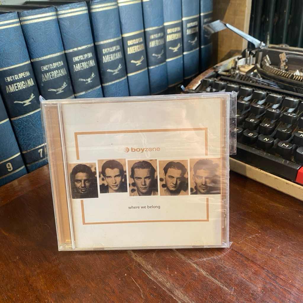 ซีดี ORIGINAL BOYZONE - WHERE WE BELONG