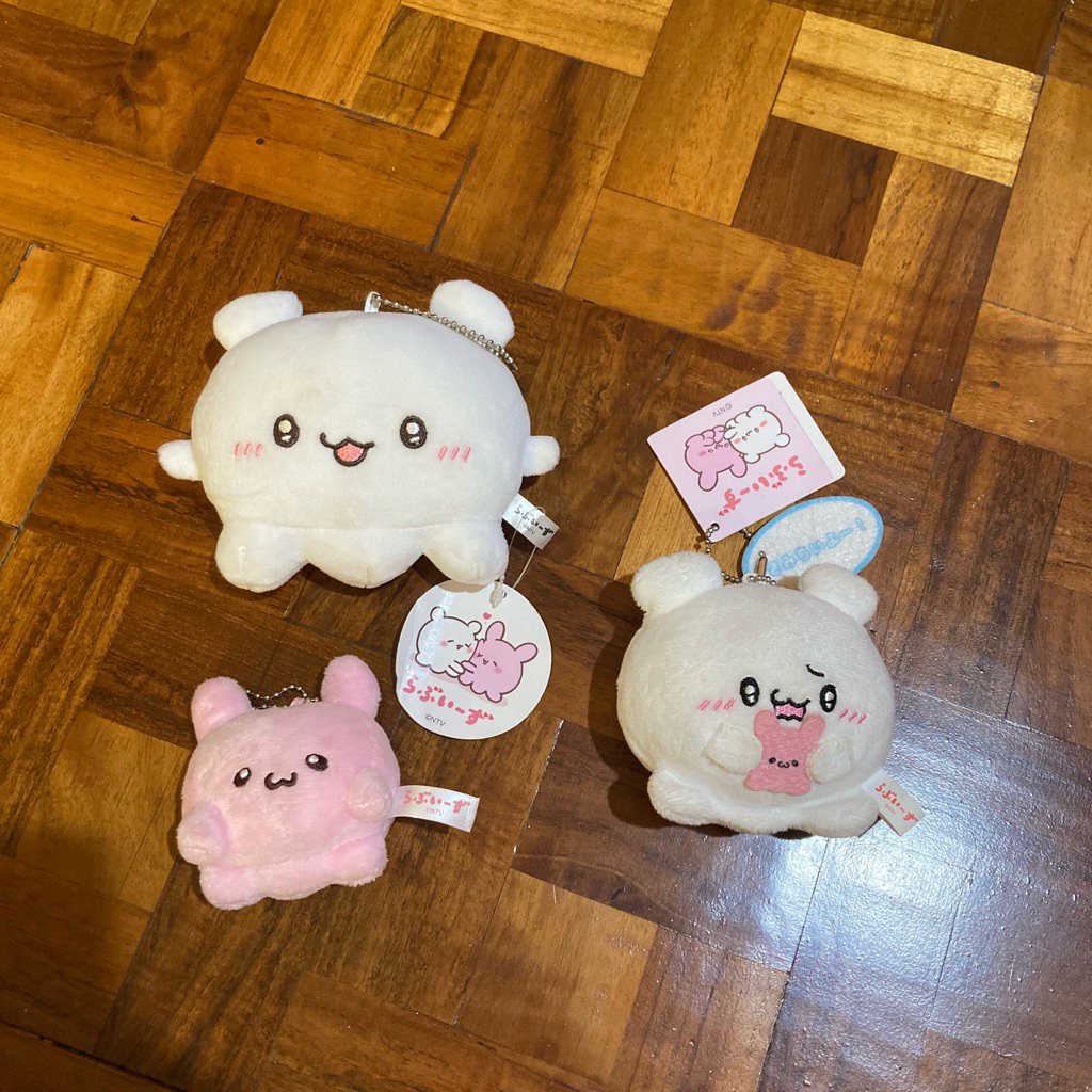 GUNGAN Wednesday-zu (Love Izu) พวงกุญแจตุ๊กตา | พวงกุญแจตุ๊กตา Sumoppi กระต่ายขาว เสียงญี่ปุ่น