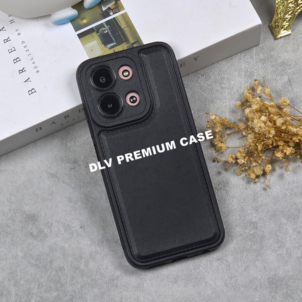 POCO C85 CASE LEATHER PRO CASE BLACK POCO C85