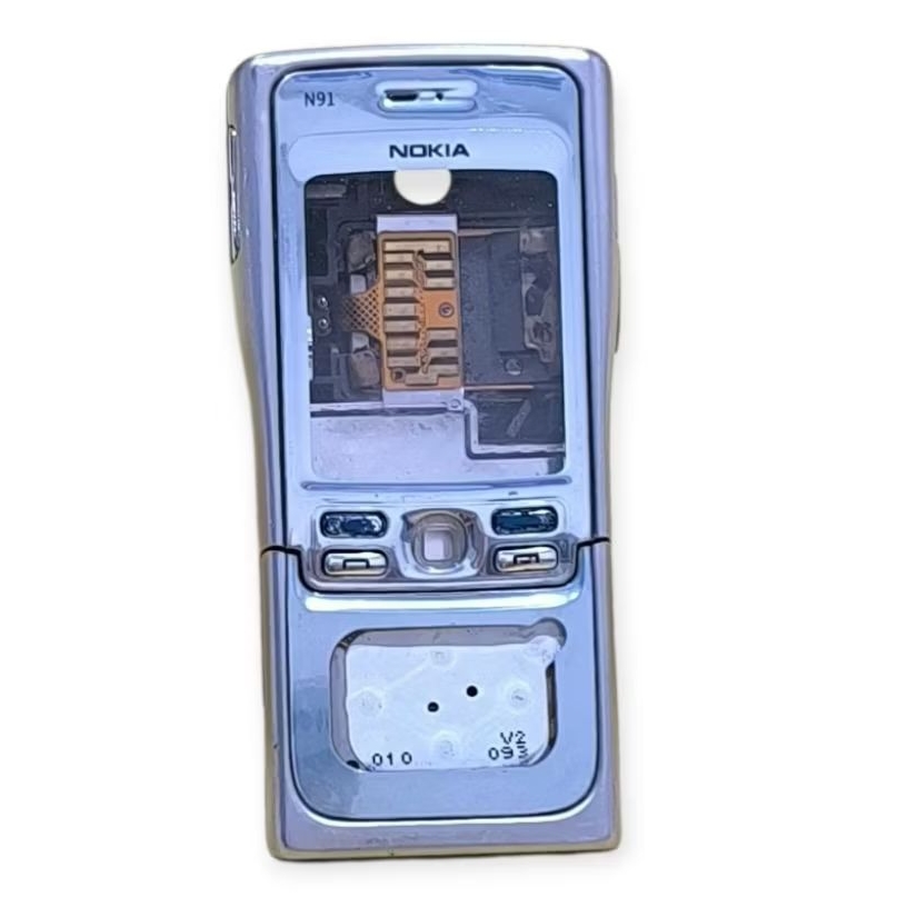 HP Original Nokia N91 Silver Casing - มือถือมือสอง-ไม่มีปุ่มกด