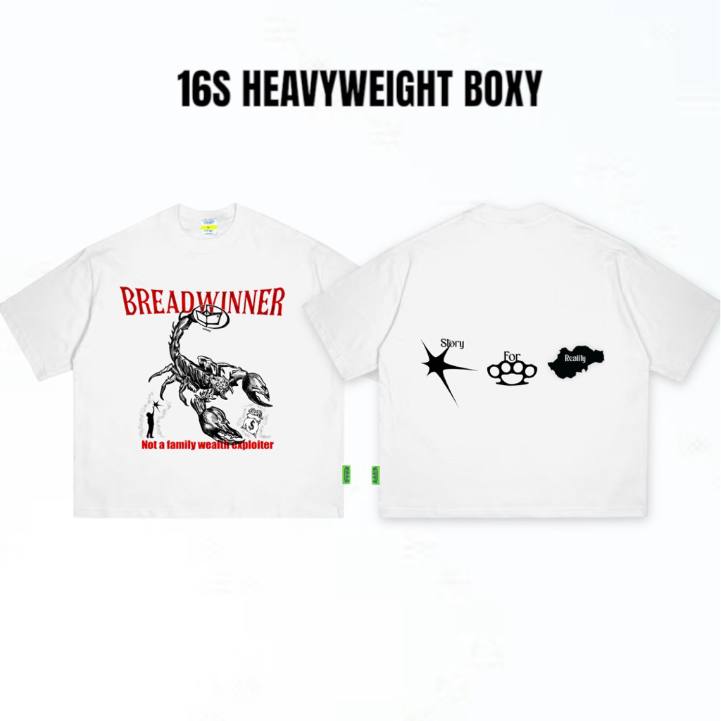 เสื้อยืดแขนสั้น merintis31society 16s Boxy fit WIN