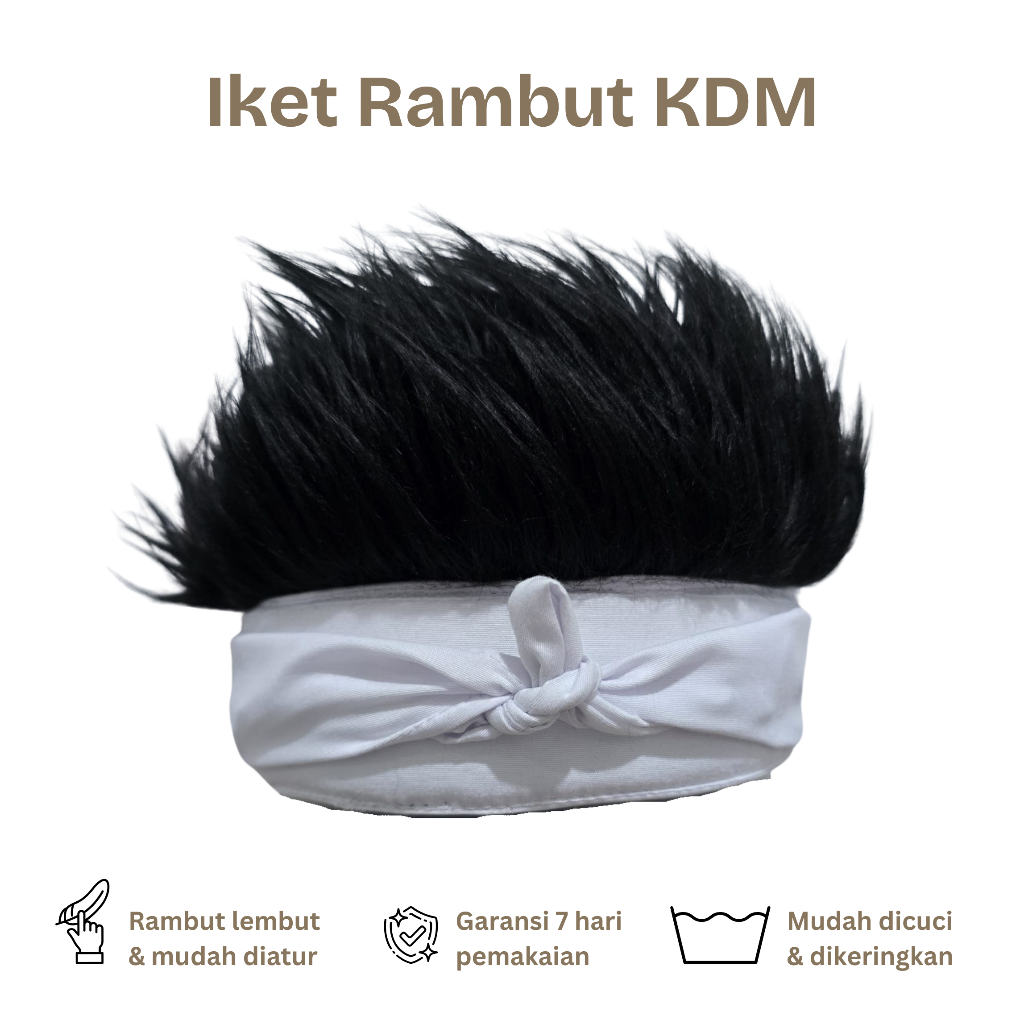 หมวกผม KDM Udeng, หมวกวิกผม KDM Udeng