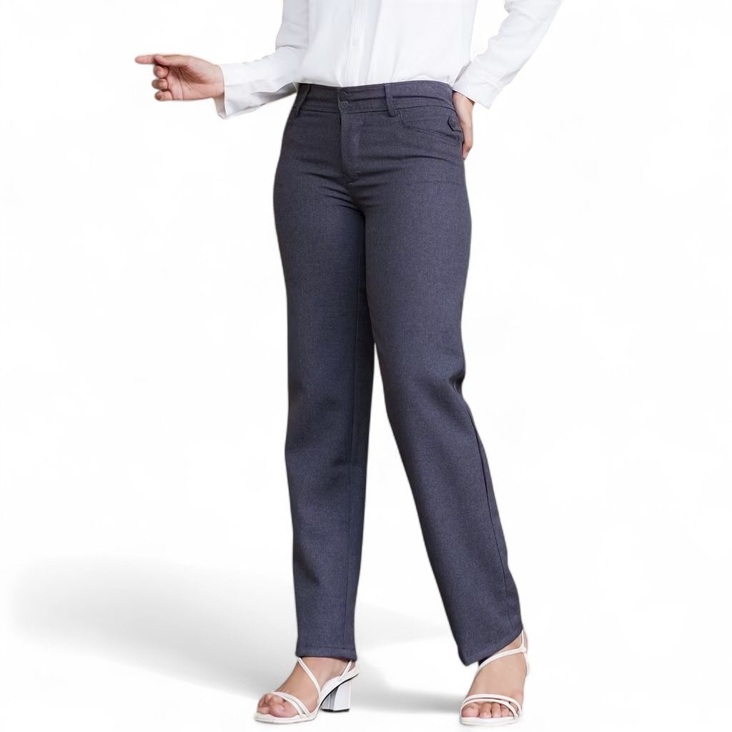 กางเกงทํางานสํานักงานของผู้หญิง กางเกงผ้า POLITE ANAITA SLIMFIT PANTS