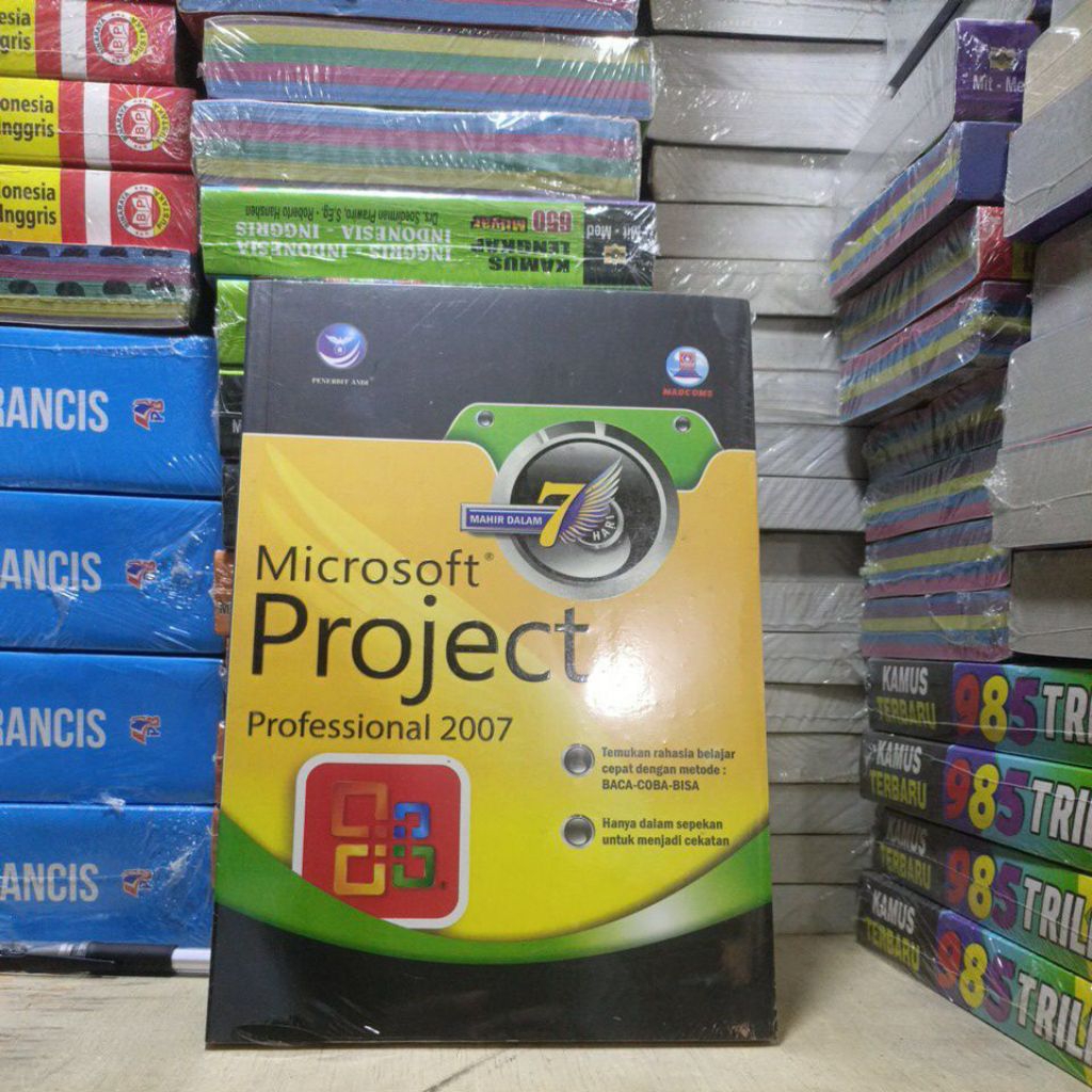 PROFESSIONAL MICROSOFT PROJECT BOOK 2007 EXPERT IN 7 วัน