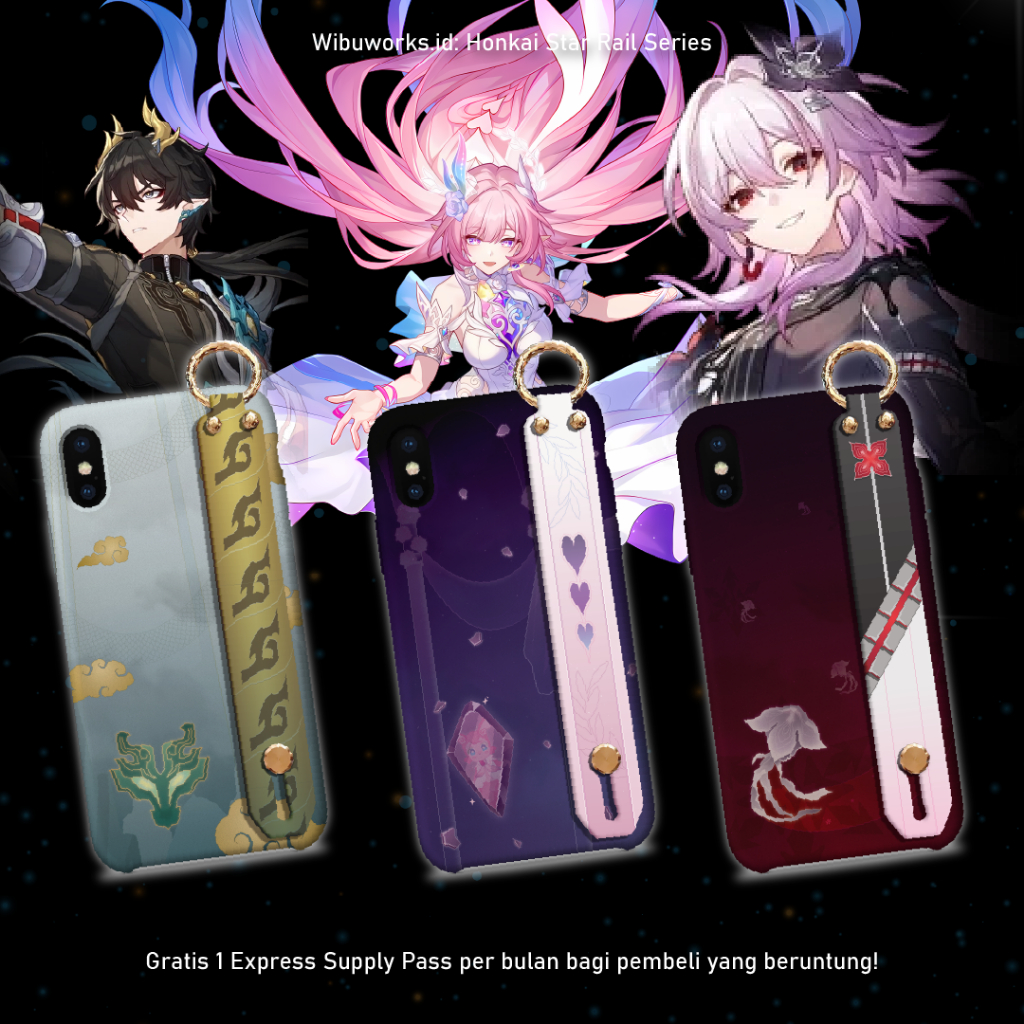 Honkai Star Rail Amphorus Series 2 Casing - CUSTOME PHONE CASE - PREMIUM CASE - CUSTOME ANIME CASE