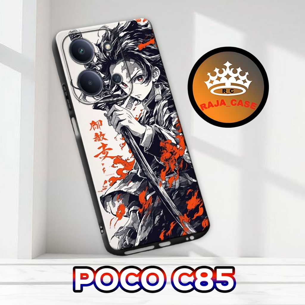 Rc34/ POCO C85 softcase - Anime Motif - เคส POCO C85 - POCO C85 Casing - POCO C85 silicone cool case