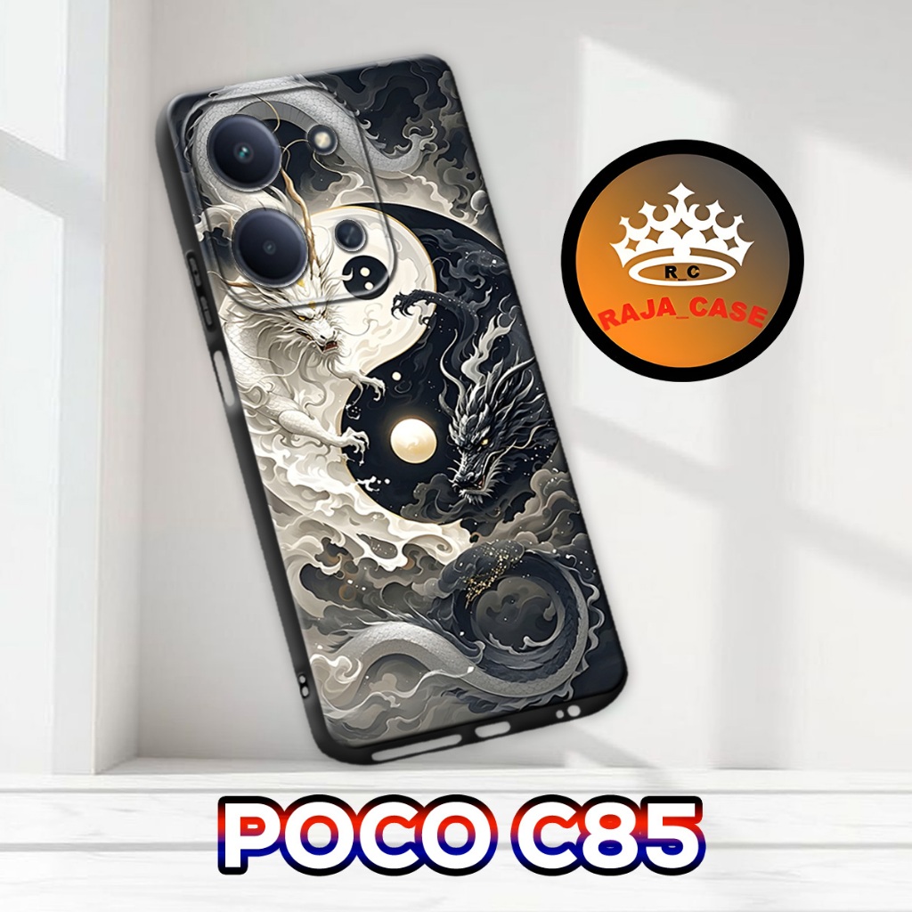Rc41/ เคสยาง POCO C85 - เคสผู้ชาย - เคส POCO C85 - เคส POCO C85 - เคส POCO C85 ซิลิโคนเท่
