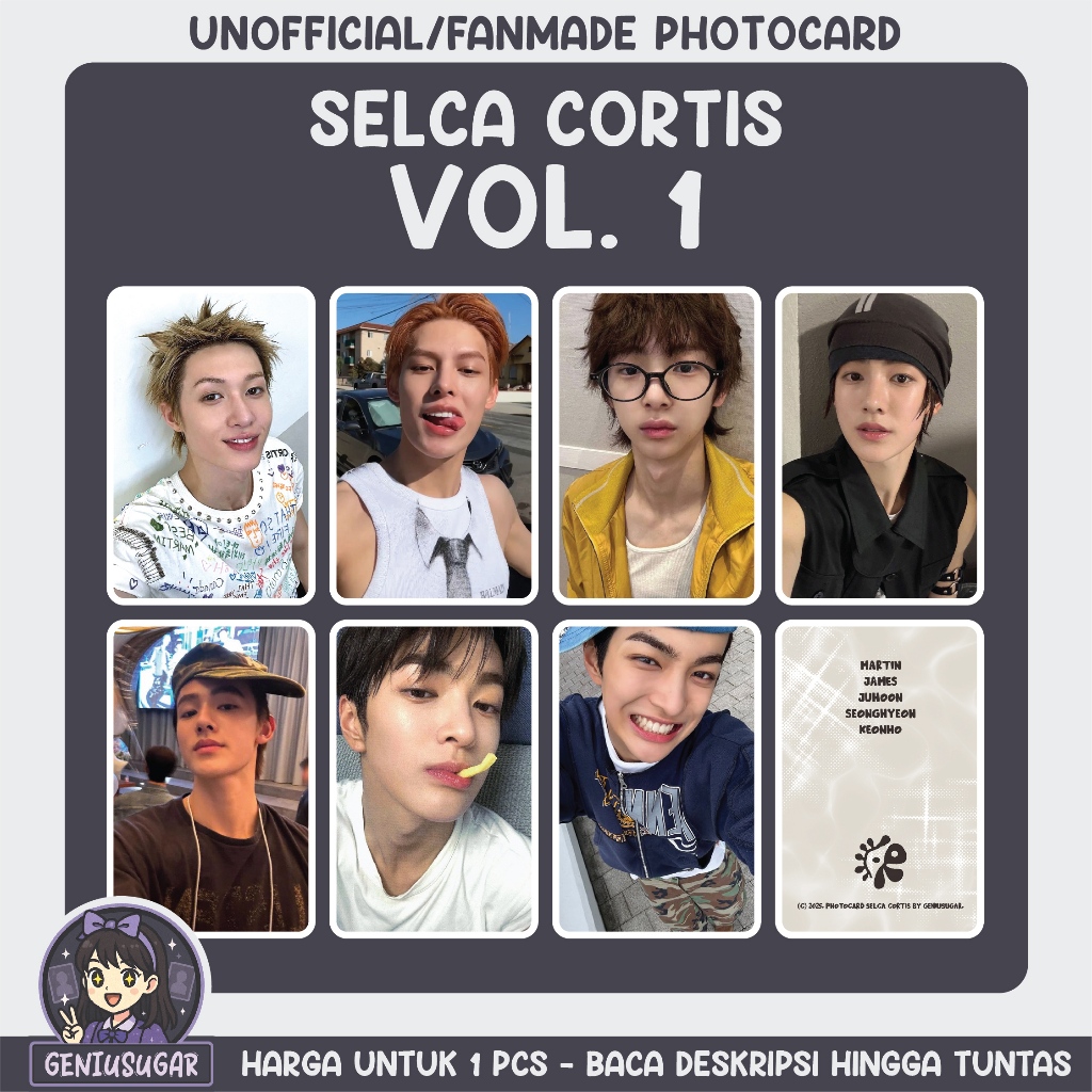 [CORTIS] SELCA PHOTOCARD VOL. 1 - โดย อัจฉริยะ