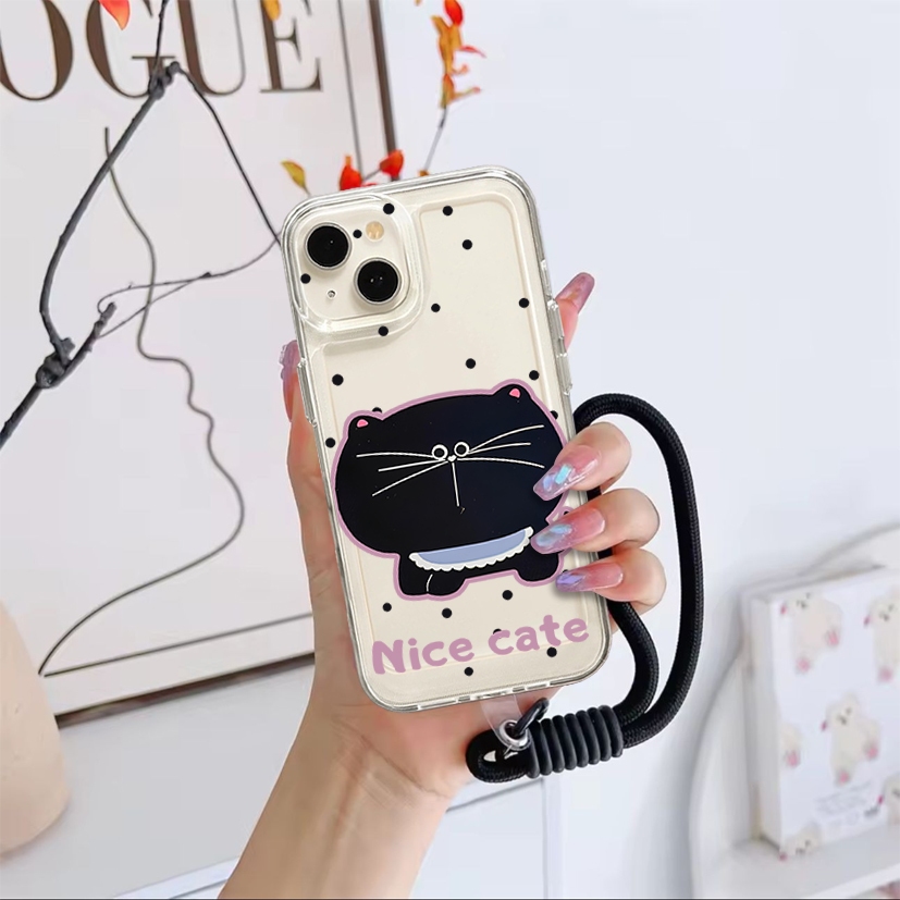 BS0014 การ์ตูน Anti Crack น่ารักปลอก Hp Iphone 17 Pro Max 17 Air 15 Pro Max 11 Pro Max 15 Plus 14 Pr