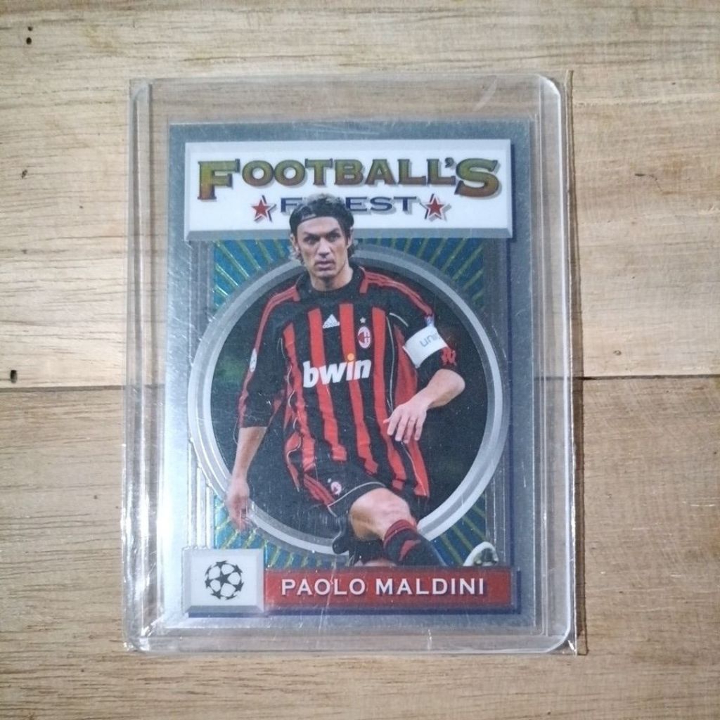 การ์ดฟุตบอล Finest Paolo Maldini Ac Milan