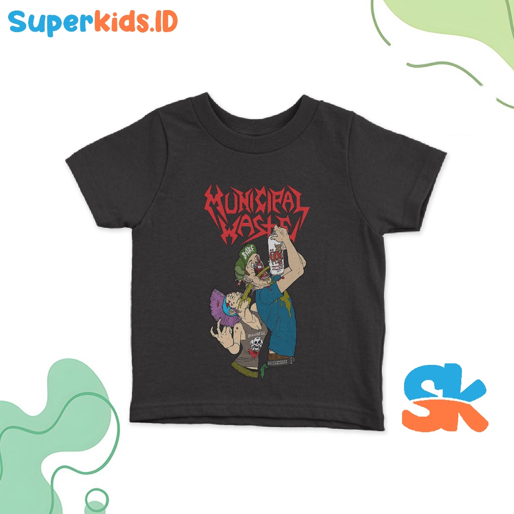 CHILDRENS T-SHIRT " Munich Waste" เสื้อวงสุดเท่ | เสื้อยืดวงเด็ก | สามารถจ่ายตรงจุดได้