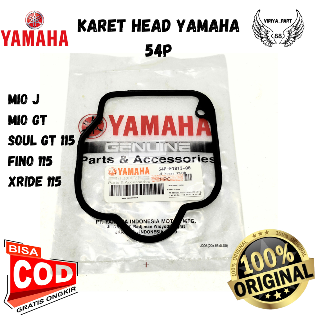 หัวยางเดิม YAMAHA YGP 54P MIO J GT SOUL GT 125 FINO 125 XRIDE 125