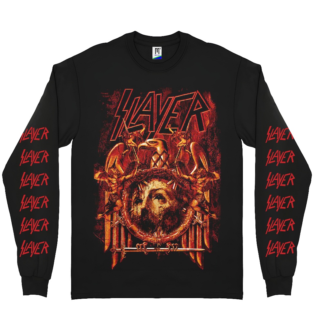 เสื้อยืดแขนยาว SLAYER - REPENTLESS 10TH ANNIVERSARY | ป้ายสินค้าสินค้า | เสื้อยืดวง | บูทแล็ก |