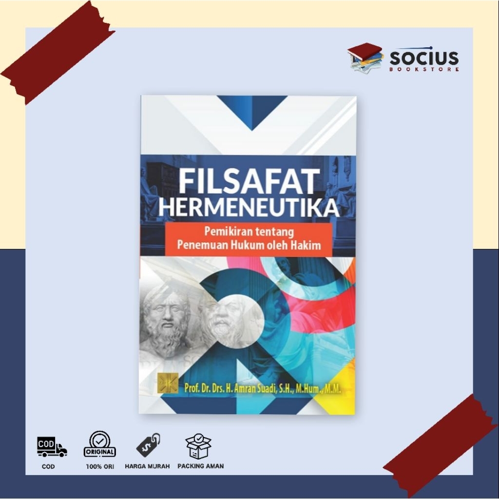 PHILOSOPHY BOOK [ORIGINAL] HERMENEUTIKA PHILOSOPHY - AMRAN SUADI - PRRENADA - SOCIUS BOOKSTORE