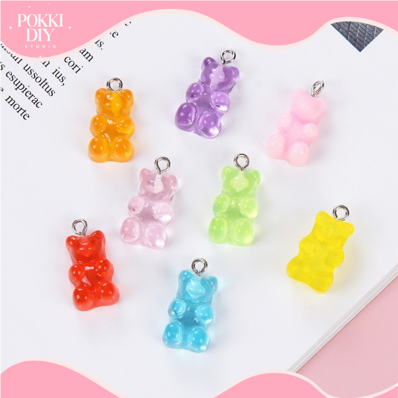 GANTUNGAN Diy Accessories จี้เสน่ห์แขวน Gummy Bear Bear / CHARM PENDANT GUMMY BEAR