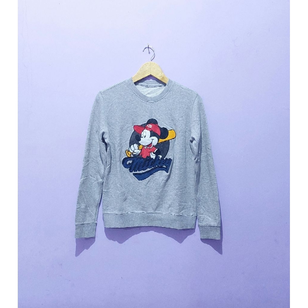 CREWNECK DISNEY MICKEY CN DISNEY MICKEY CREWNECK MICKEY โลโก้ใหญ่