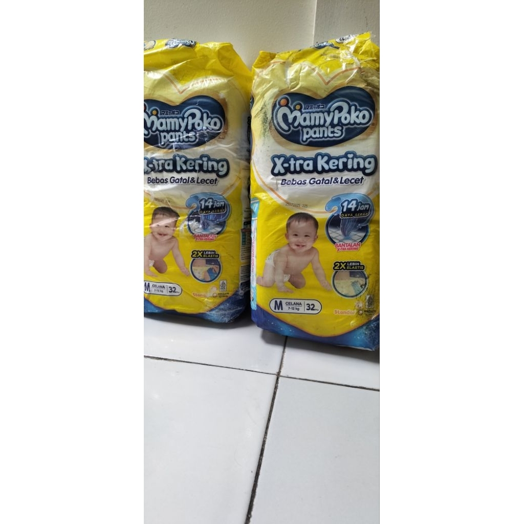 Pampers mamypoko size M มี 32