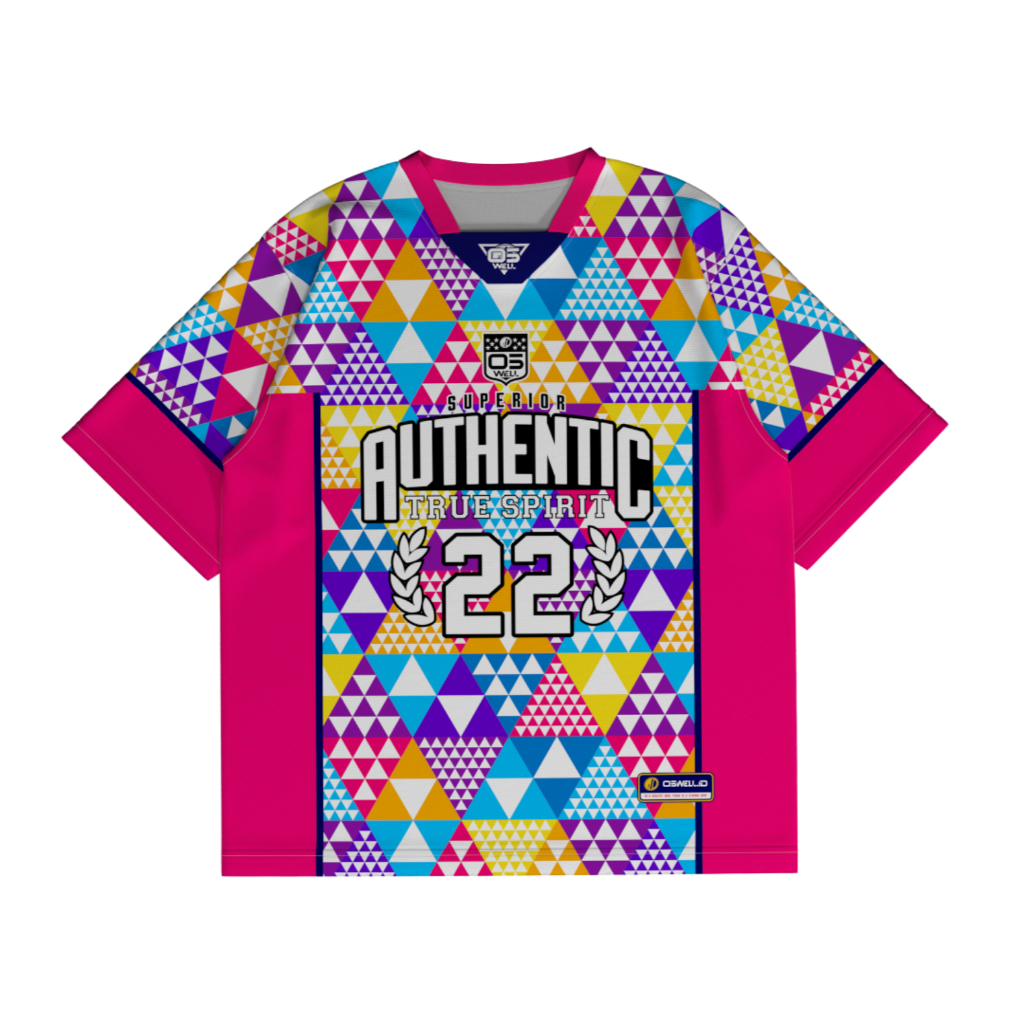 NFL COLLAR 5 JERSEY / Streetwear Jersey / Vintage Jersey / Retro / Hockey Jersey / Rugby Jersey