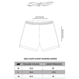 Snifr Enc Sportwear Running Series กางเกงวิ่งสั้น