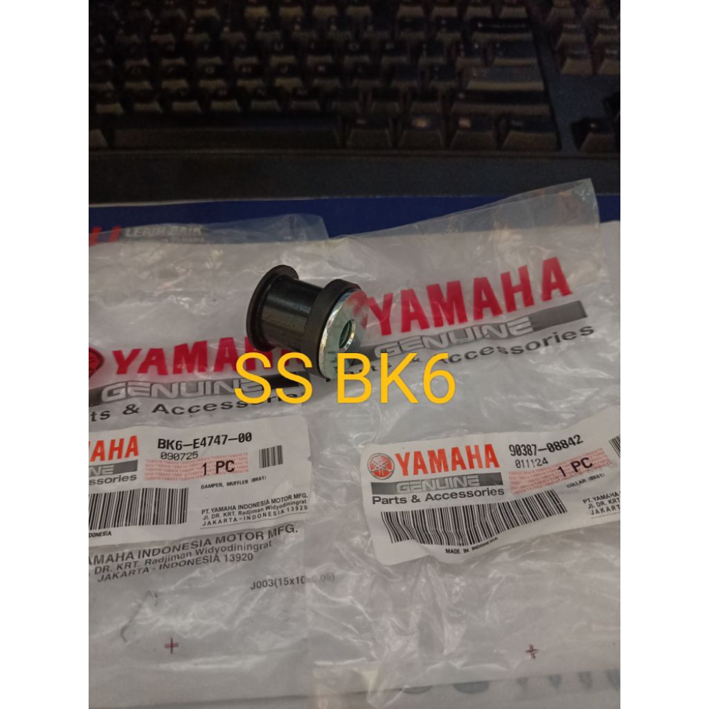 Damper ชุดท่อไอเสียคอแผ่นยางชุด boss bus ไอเสีย r15 r 15 led ฝา v3 xsr 155 original bk6 bk7 e4747 90