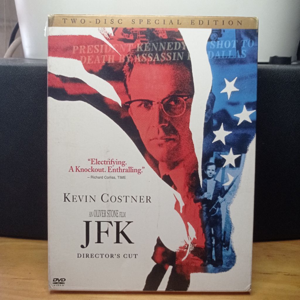 Dvd ต้นฉบับ jfk dictor ตัด Kevin Costner