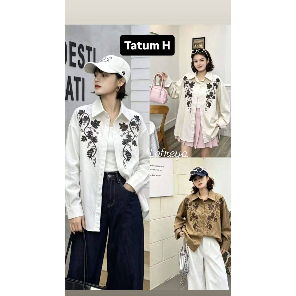Cleome Lafreya Top Tatum P Tatum H แฟชั่นมุสลิมระดับพรีเมียม