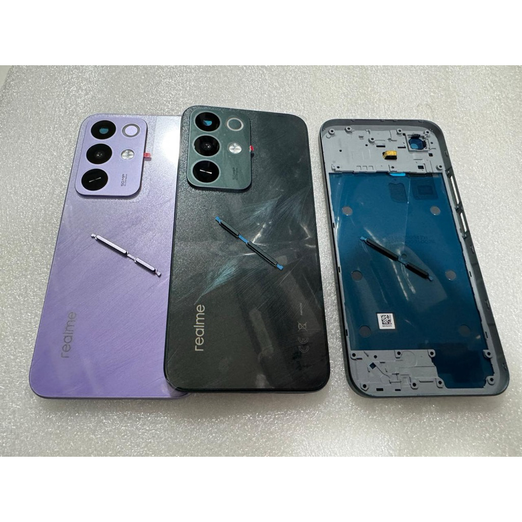 TOMBOL REALME C85 PRO CASING CASE COVER BODY CASING HP FULLSET HOUSING CASING BACKDOOR COMPLETE BACK CASE กล้องแหวนและปุ่ม