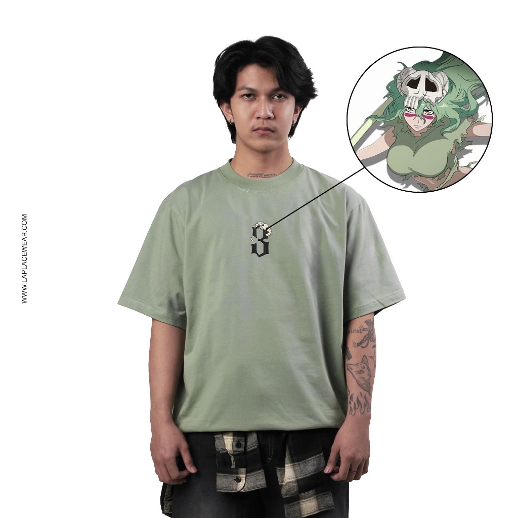 เสื้อยืด Bleach Anime Oversize - Espada 3 Nelliel