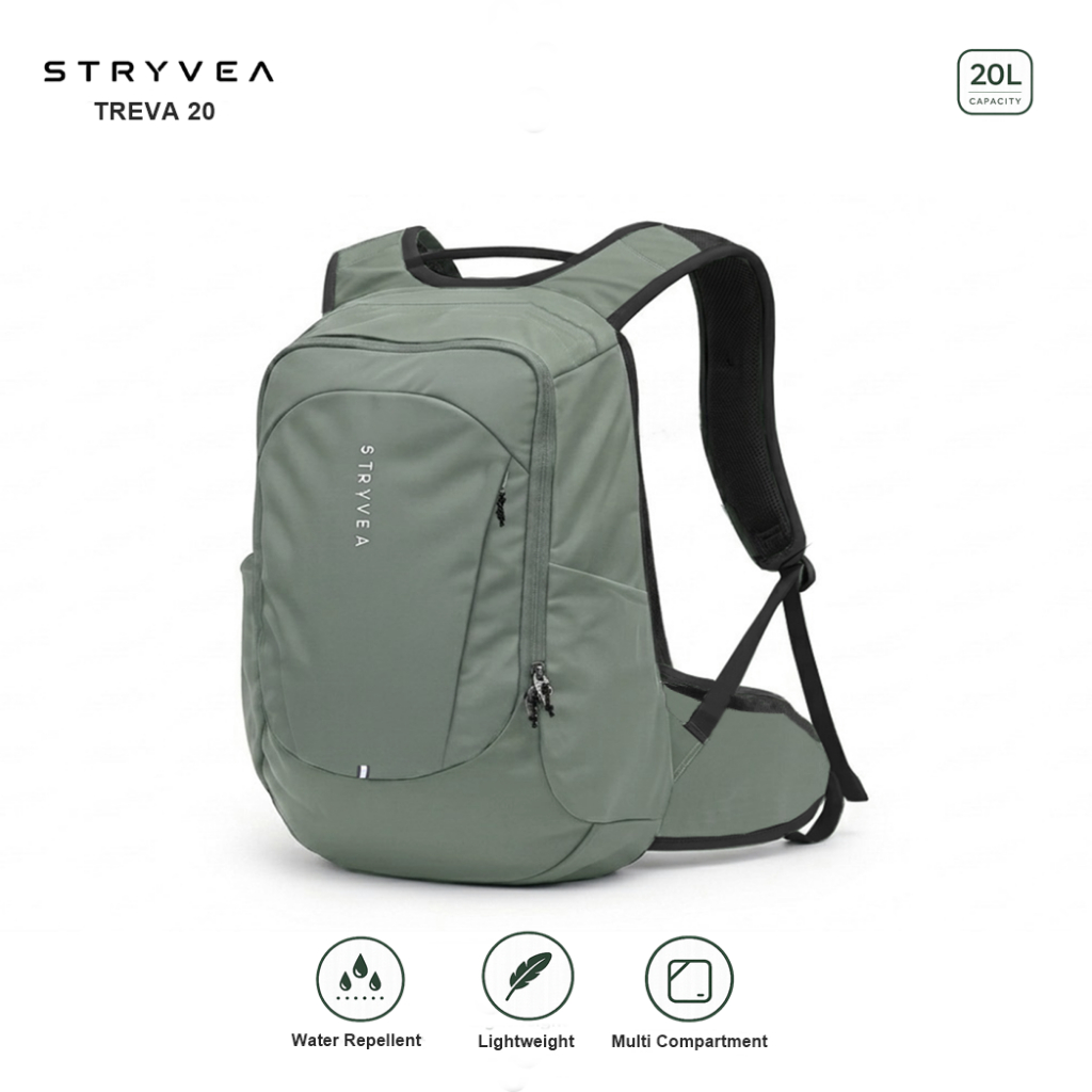 Stryvea Treva Outdoor Daypack 20L | กระเป๋าเดินทางเดินป่าและเดินทางกันน้ํา