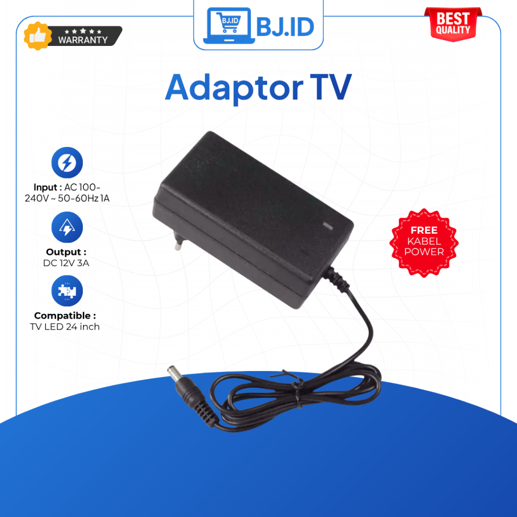 Toshiba COOCAA 12V 3A EADP-36FBA Universal TV LED 24 นิ้วแหล่งจ่ายไฟเดิม