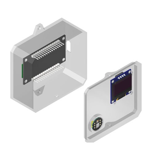 เคส ESP32 ESP8266 INMP441 Oled 0.96 นิ้ว