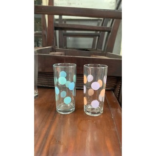 Gelas Halley Polkadot/Souvenir Murah/Gelas Murah