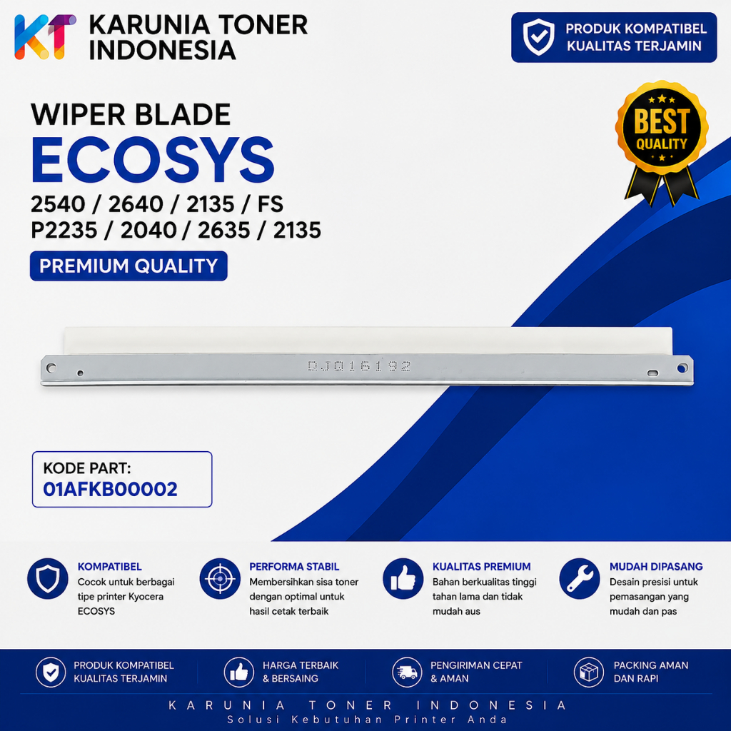 MESIN ใบปัดน้ําฝน WB ทําความสะอาดใบมีด CB DK-1150 สําหรับ Ky0cera ECOSYS MA4000x Ma 4000 x P2040 P22