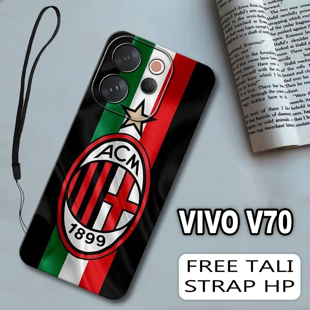 G49 - Softcase procamera vivo v70 เคสแฟชั่น ball motif ล่าสุดวัสดุยาง - เคสป้องกัน -